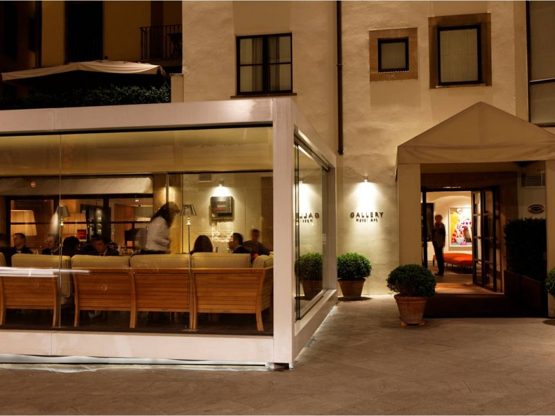 Gallery Art Boutique hotel Florence restaurant