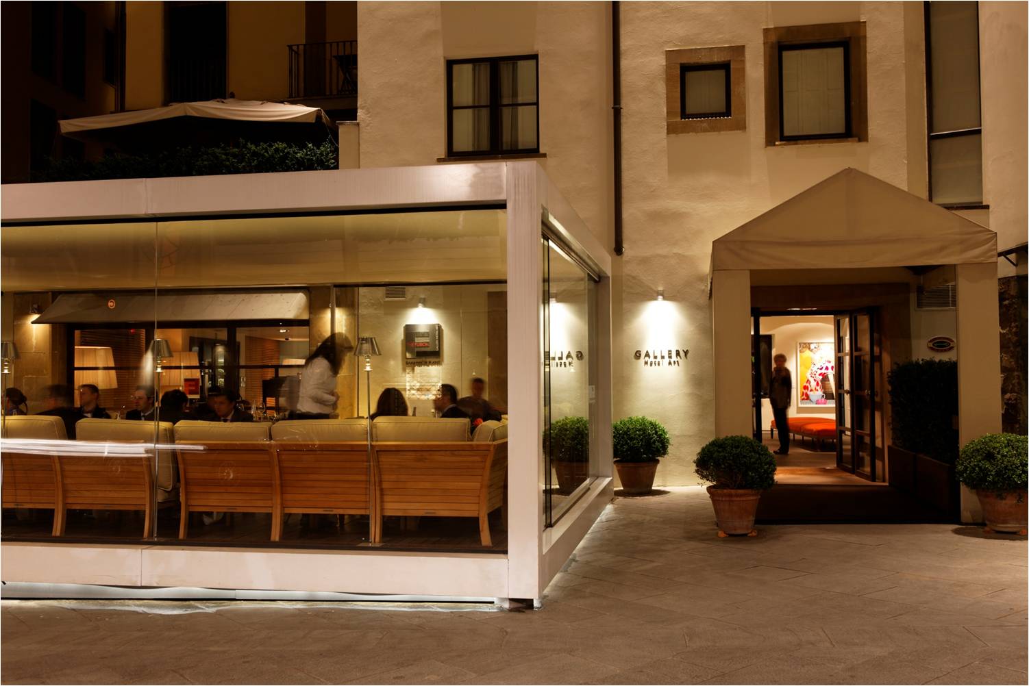 Gallery Art Boutique hotel Florence restaurant